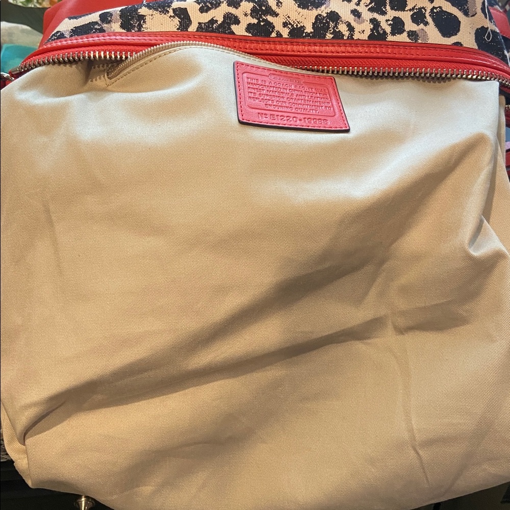 Coach EUC HTF Legacy Ocelot Large Tote - Picture 11 of 17